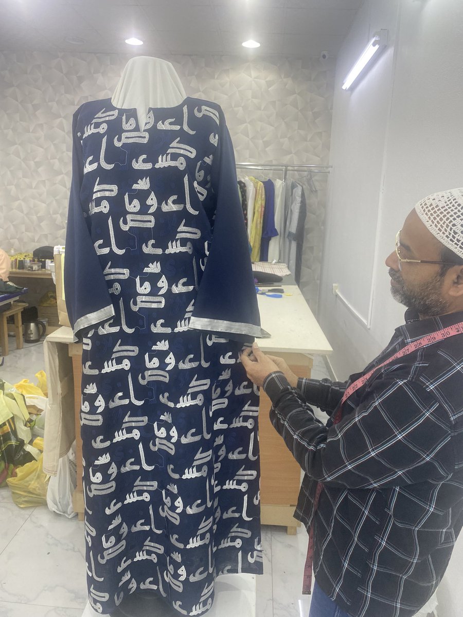 trtrtailor's tweet photo. #ارفع_الخفاق_اخضر 
#عبايات #جلابيات_رمضان 
الان تنفيذ جلبيات رمضان بدقة عاليه 
للوصول للموقع اكتب في قوقل ماب ترتر للخياطه واختار فرع المونسيه https://t.co/Fy2LhLehhi