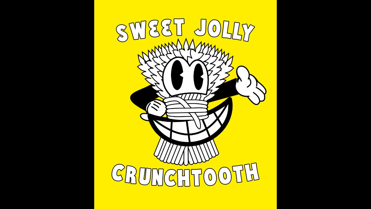 Sweet Jolly Crunchtooth, a corporate-made harvest deity from the Silt Verses.

#SiltVerses #TheSiltVerses