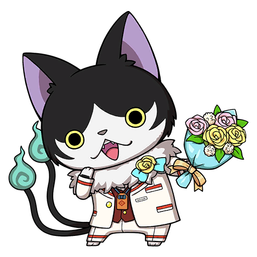 Nekomata Variants Origin: Yo-kai Watch World Present Nekomata