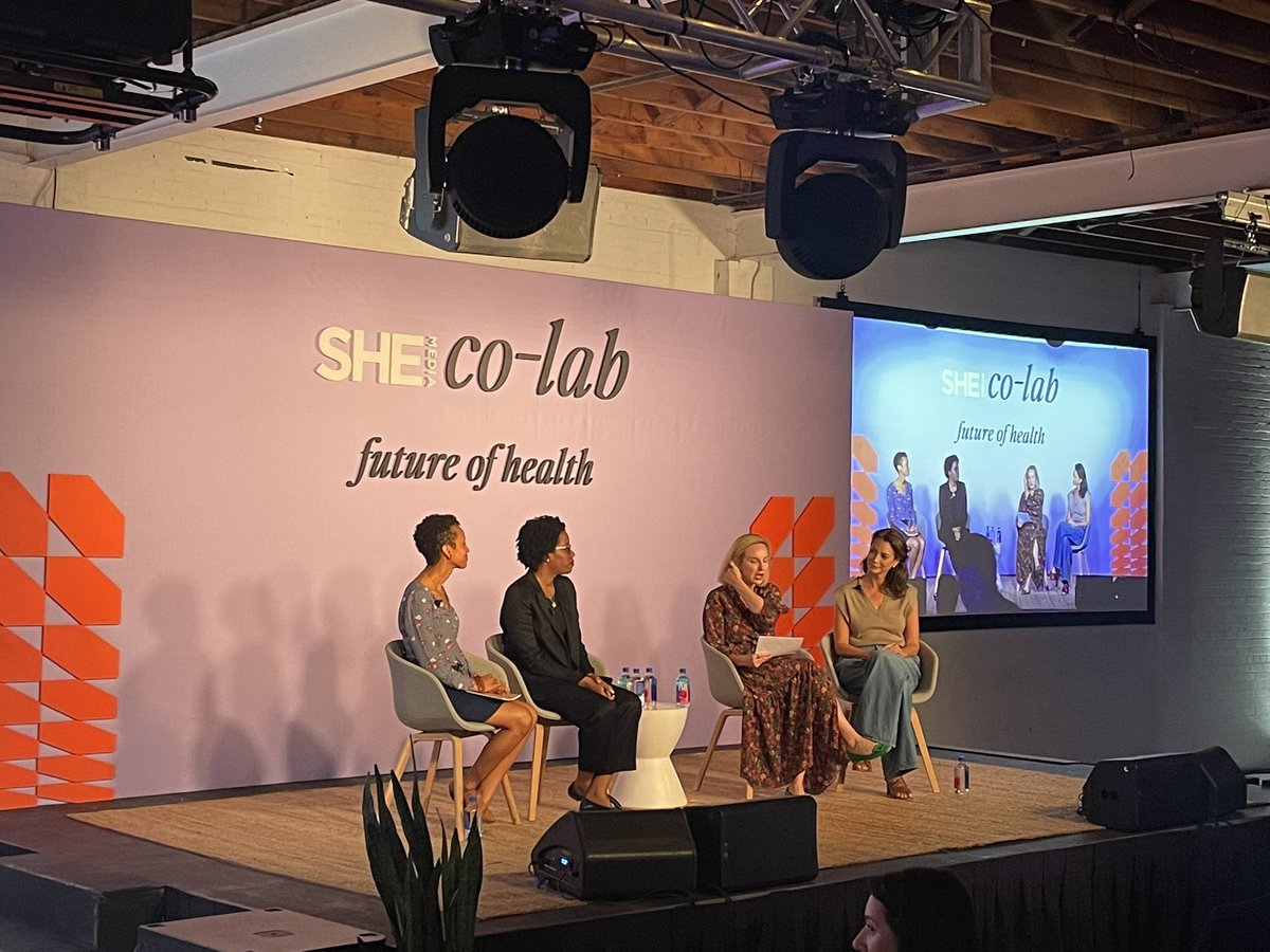 Congresswoman @LaurenUnderwood and other women in business talking about the #futureofhealth at @_shemedia  co-lab at @SXSW #SXSW2023 #Health #Equity #ESG #ResponsibleBusiness #PublicPolicy