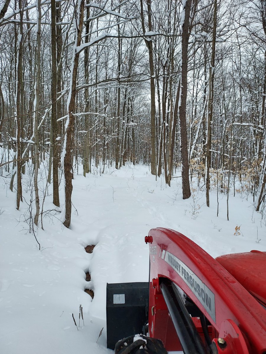 First time this year with over 6 inches of snow on the ground. Still short about 4 or 5 feet total winter snowfall.