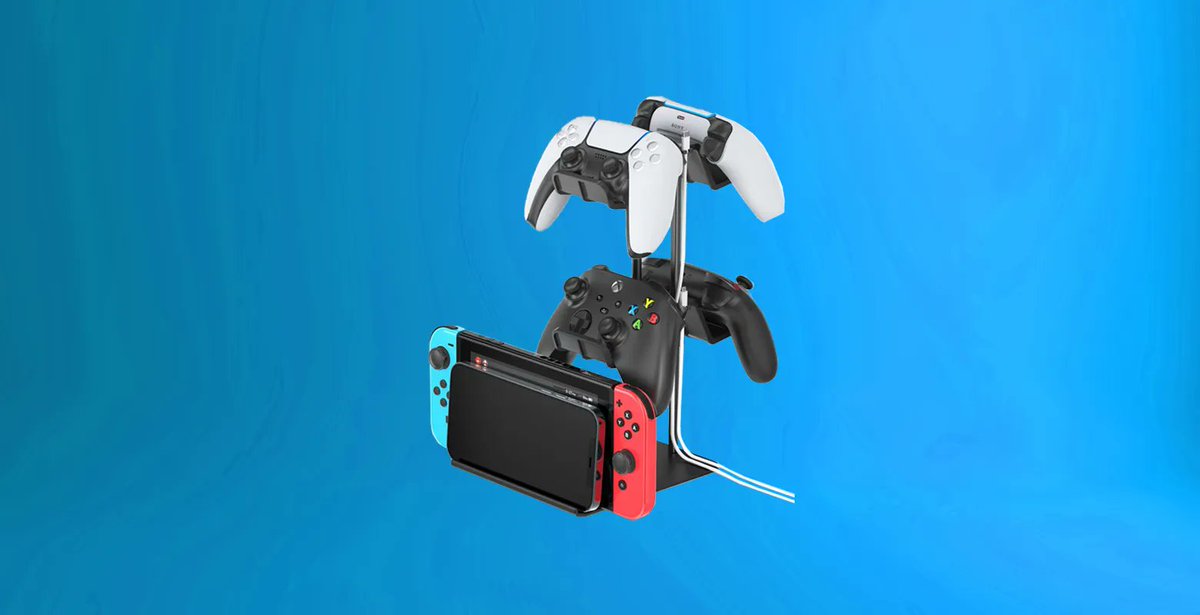 vonrepublic's tweet photo. All your gaming gear cluttering up your house? Organize it all with this sleek display stand.
Compatible with Xbox, PS or Nintendo switch. Grab yours now! https://t.co/m4InDEOCY1 https://t.co/vNp0cAS6iI