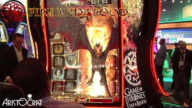 @AristocratSlots - Game of Thrones: Fire &amp; Blood Slot Machine -  - Inspired by the season 3 to 6 of Game of Thrones and includes new characters, 5,400 ways to win and a multi-site progressive jackpot!
