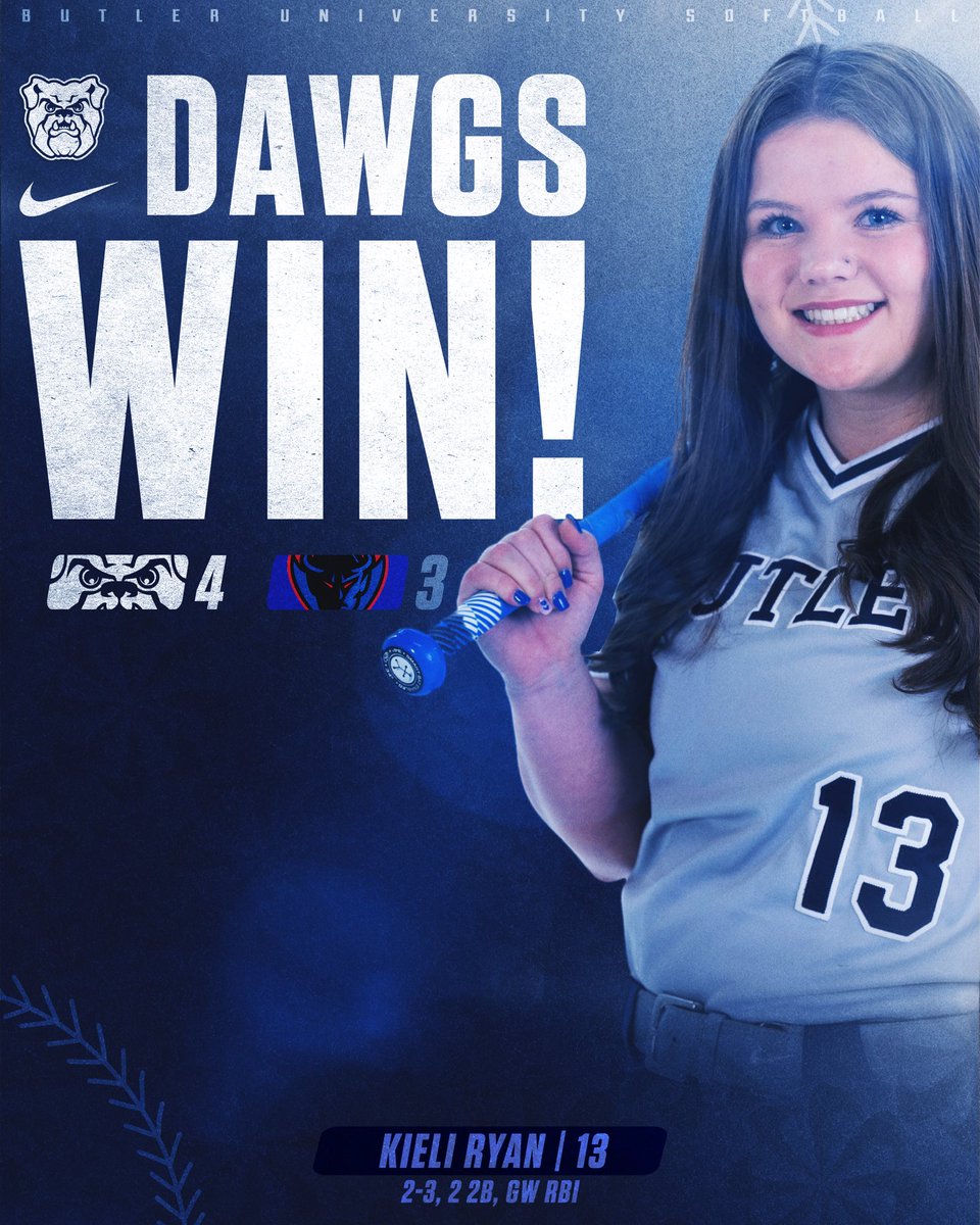 ButlerSoftball's tweet photo. Dawgs Win!!! AND sweep the double header

#ButlerWay https://t.co/oVi9PFXIVB
