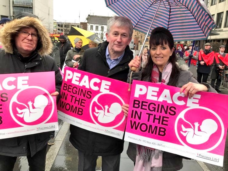YouthforLifeNI2's tweet photo. 'I saved precious babies from pills-by-post terminations... but nearly paid with my career' - Dr Dermot Kearney 
 
We had the greatest privilege to have @DermotKearney3 as guest speaker at today's RALLY for LIFE in BELFAST

https://t.co/QyxhCZRGmq

#RFL2023 https://t.co/gkzBs3JaH0