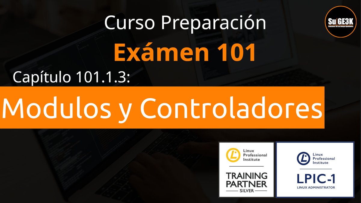 SuGE3K's tweet image. #CursoLinux
Aprende en nuestro curso gratuito de #Linux  LPIC1-101. Hoy te enseñamos sobre los módulos y controladores del sistema. Míralo aquí👉youtu.be/iyPbaNVr-fo y únete a la ola del #OpenSource. 

Mantenemos segura la #infraestructuraTIC de tu #PYME