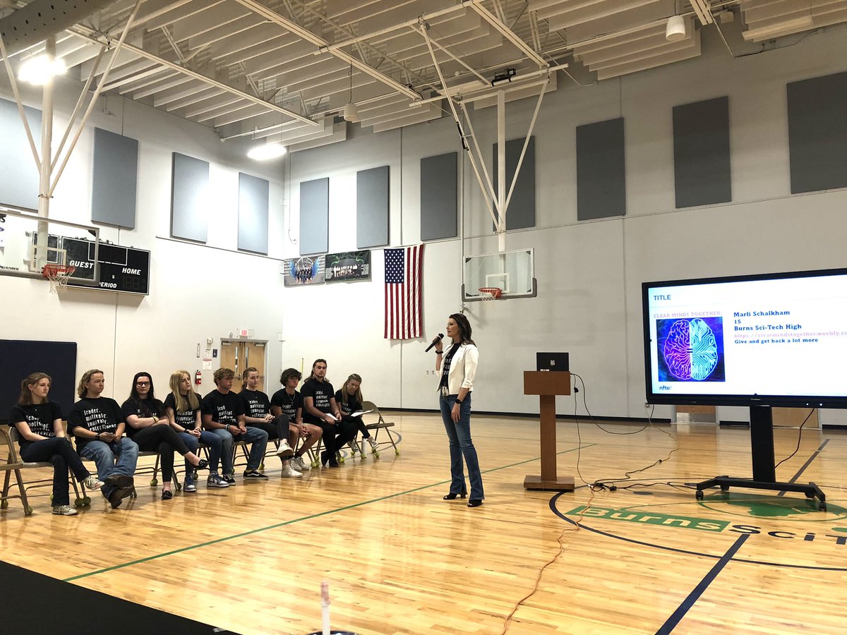 kashort5's tweet photo. This past Wednesday, I had the pleasure of judging 11 students in the Entrepreneurship Program at Burns Science & Technology Charter School. They presented their 7 min. business pitch in front of us (judges), with their peers in the gym. 

I know both Misty Strother and Jan McGee are extremely proud of them— but I think I can speak for the judges in saying we were all proud & impressed as well!! ☺️❤️👏👏👏 #nfte #nftevent #opportunitypitchchallenge #entrepreneurship 

*The top 5 will move on to the next round of competition in Deltona on March 28th. @volusiaschools