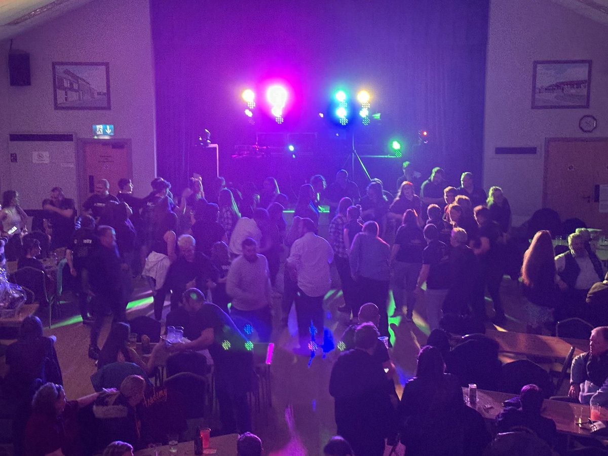 Our presentation evening in full swing