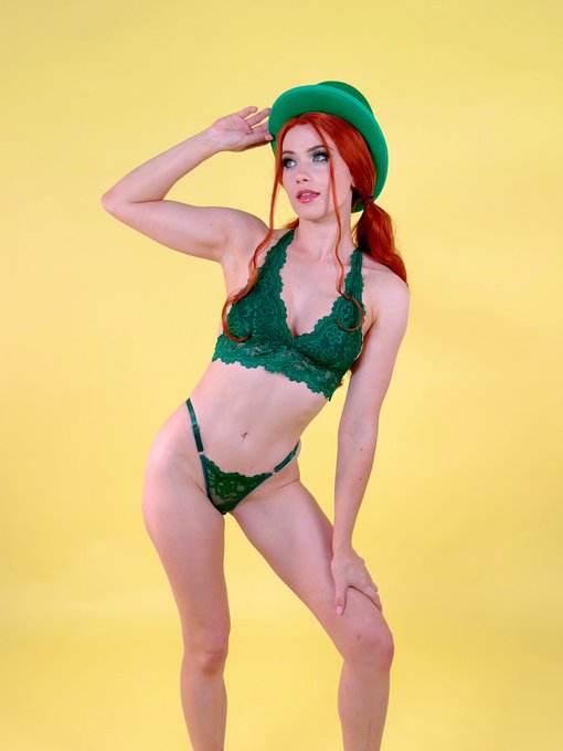 Are you feeling lucky? 🍀 I am releasing this set on my OF next week for St Patrick&rsquo;s Day! Follow for