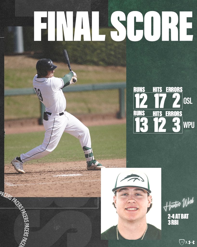 FINAL SCORE 🐎⚾️

Baseball takes down the SUNY Oswego Lakers by a score of 13-12!