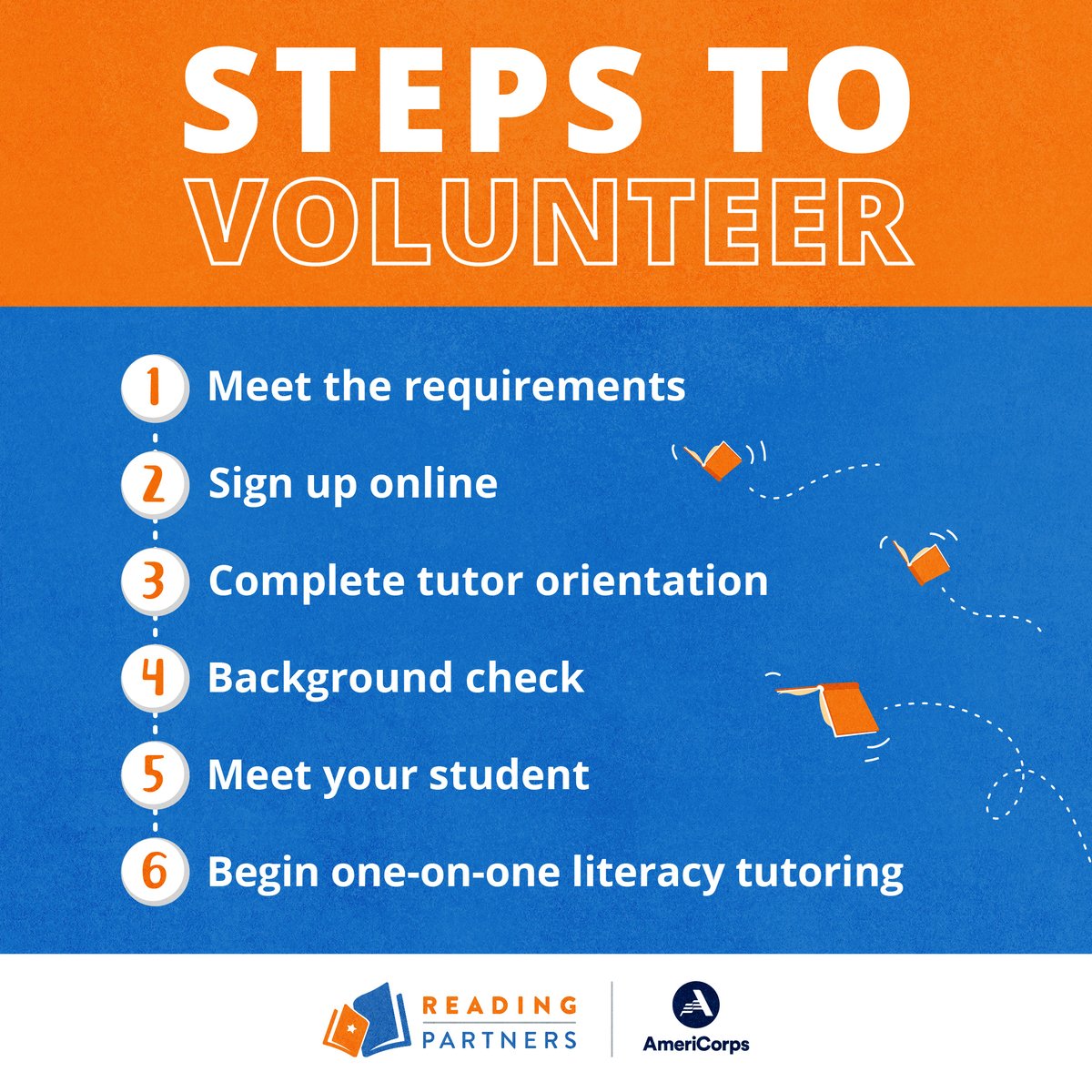 Vernondavis85 (@vernondavis85) on Twitter photo Are you looking for a meaningful way to give back? With just an hour of tutoring per week, you can empower a student to gain confidence in school and beyond. Check out all the details here
👉🏾readingpartners.org/volunteer
#ReadersBecomeLeaders <a href="/ReadingPartners/">Reading Partners</a> #Volunteer #AmeriCorps Are you looking for a meaningful way to give back? With just an hour of tutoring per week, you can empower a student to gain confidence in school and beyond. Check out all the details here
👉🏾readingpartners.org/volunteer
#ReadersBecomeLeaders <a href="/ReadingPartners/">Reading Partners</a> #Volunteer #AmeriCorps