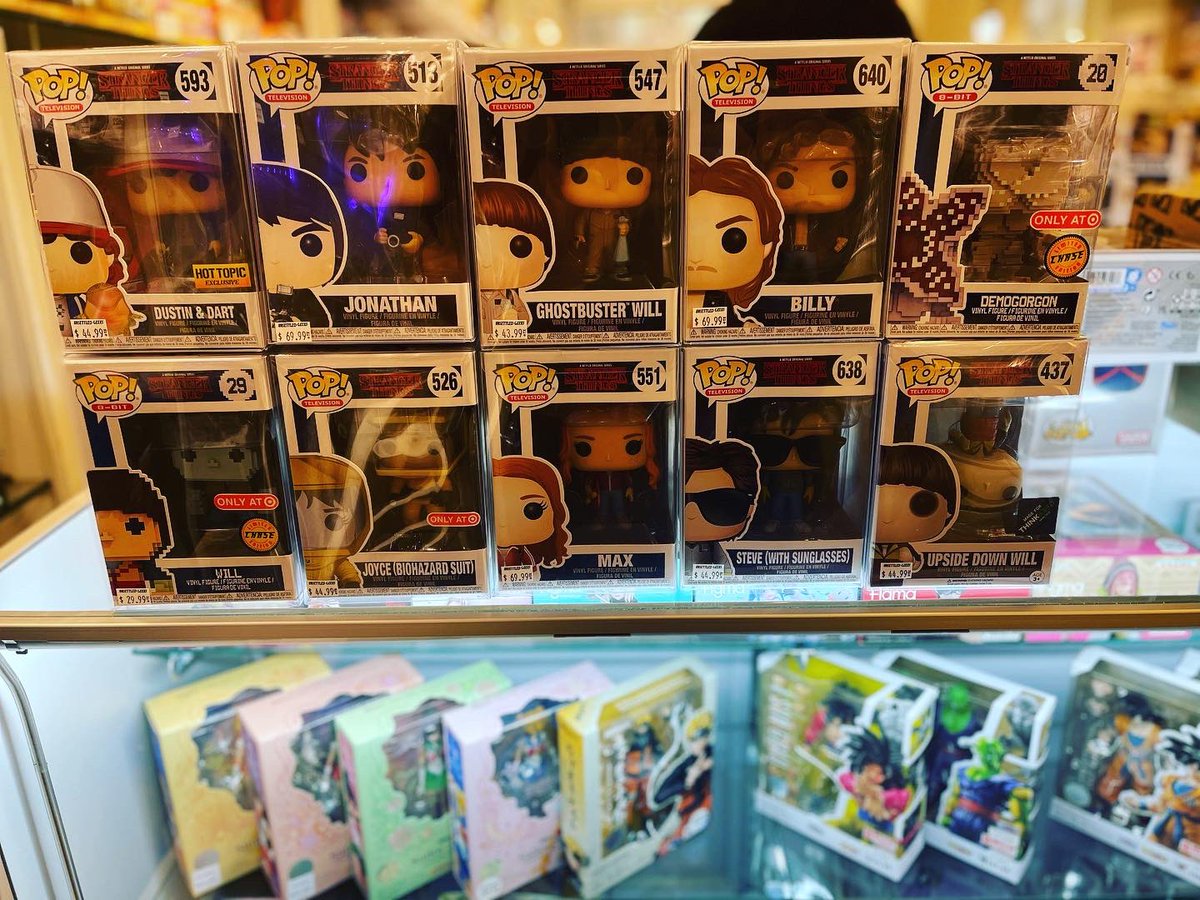 Checkout the latest Stranger Things collection we’ve picked up.

Geek out with Unsettled Geeks!

#unsettledgeeks #strangerthingsfunko #strangerthings