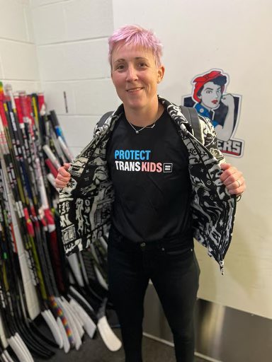 Your captain could never🏳️‍⚧️🏳️‍🌈#ChangeHockeyCulture