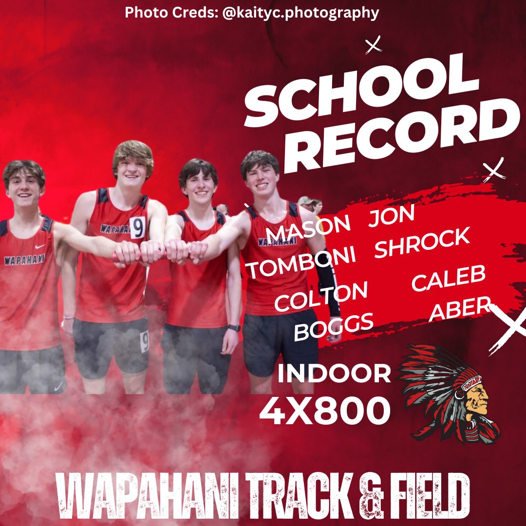 bo_stevenson's tweet photo. Per usual…it was another GREAT DAY to be a Raider at IWU! Lots of improvements from our first meet and 3 MORE SCHOOL RECORDS! 

LETS GO!!!! https://t.co/lOgDuxu4sj