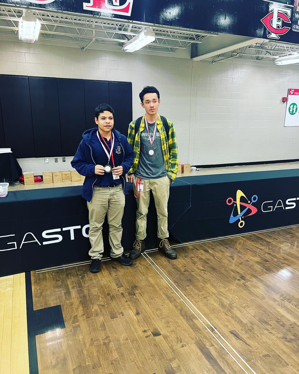 jclarkbiology's tweet photo. Please congratulate @TheHCCAHornets own Brayant and Ian on winning first place @GASTC competition. Thanks to @FCSTC_Fulton &amp; @FultonCoSchools for allow us to represent the county in this magnitude 🎉🎉🎉.

#HapevilleCharterWhereWeAreSmarter https://t.co/iglb3VKsPW