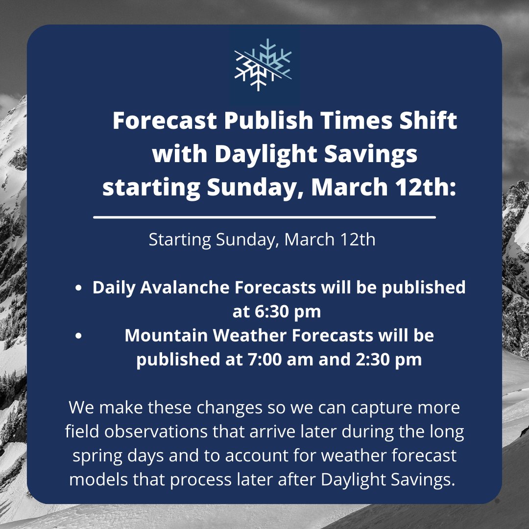 Northwest Avalanche Center tweet media