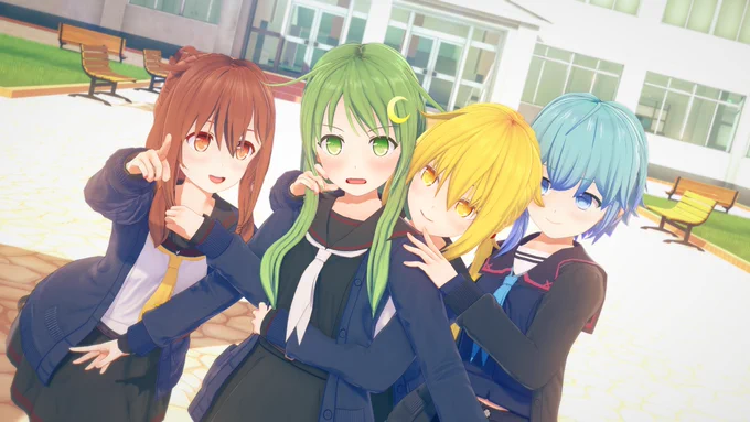 リメイク第22駆逐とりあえず、長月ちゃんまでリメイク作業終わったので記念SS上げシーンデータお借りしてます#艦これ #皐月 #水無月 #文月 #長月#コイカツ #koikatsu 