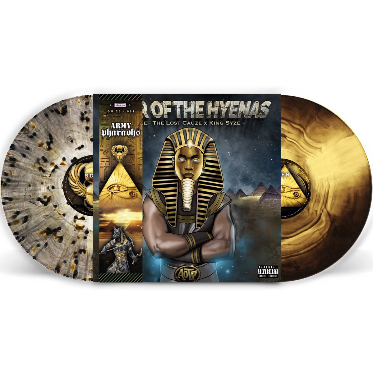 Reef &amp; King Syze - Year Of The Hyenas Vinyl 🔥 Only at GoonsGear