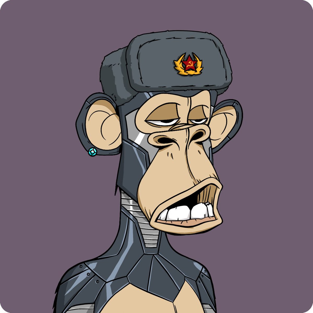 New ape added to the collection where my #bayc gang at #ape <a href="/BoredApeYC/">Bored Ape Yacht Club 🍌</a> <a href="/yugalabs/">Yuga Labs</a>