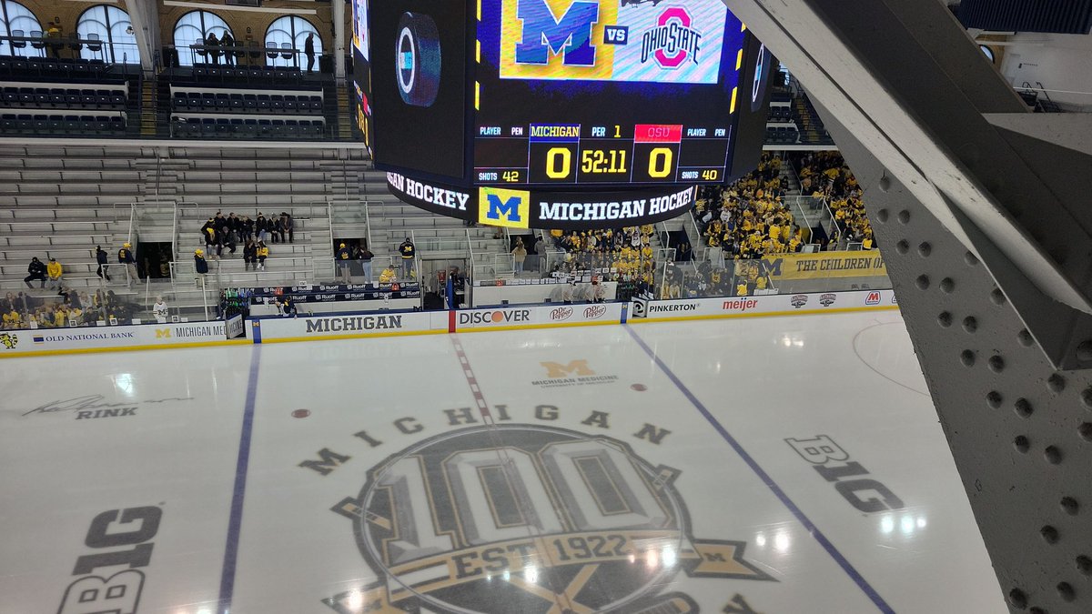 wcbnsports's tweet photo. It's do or die for @umichhockey in the semifinals of the B1G Tournement as the Buckeyes come to town. OSU has beaten Michigan in 3 of 4 meetings this year. Tune in to WCBN for live coverage of the game @ 6:30.

https://t.co/LiOu7T4sej

🎙@jltenzer25, @owenscrain, Peter Nasr https://t.co/dfq4lvYPf4
