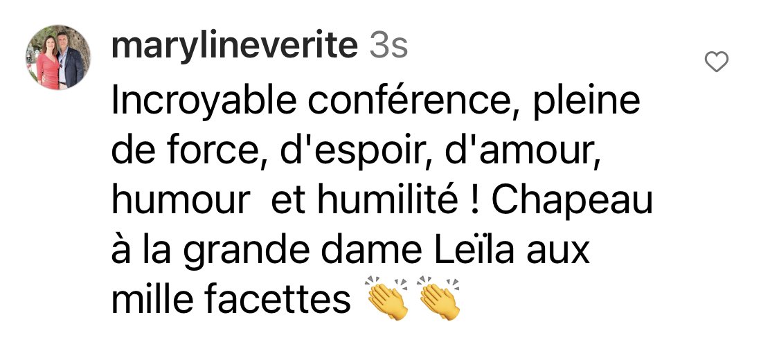Et tu t’appelles Vérité :) 🙏🙏🙏🙏❤️