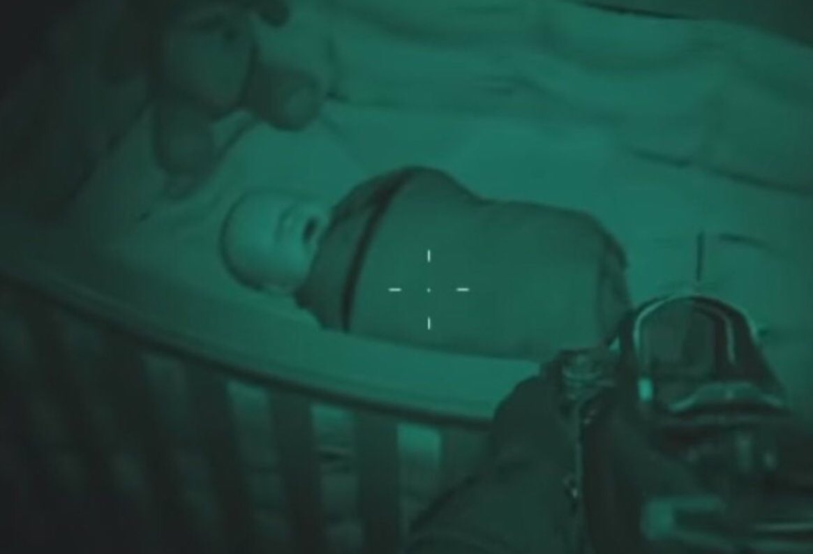 How many people on average do you think flashbanged this fucking baby