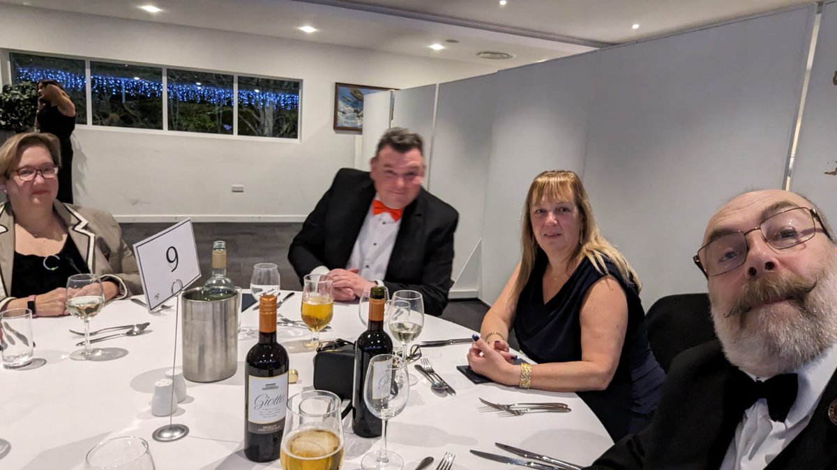 Great night &amp; company <a href="/SirBevisL5072/">Sir Bevis Lodge No: 5072</a> ladies night <a href="/Baker350Baker/">Andy Baker</a>