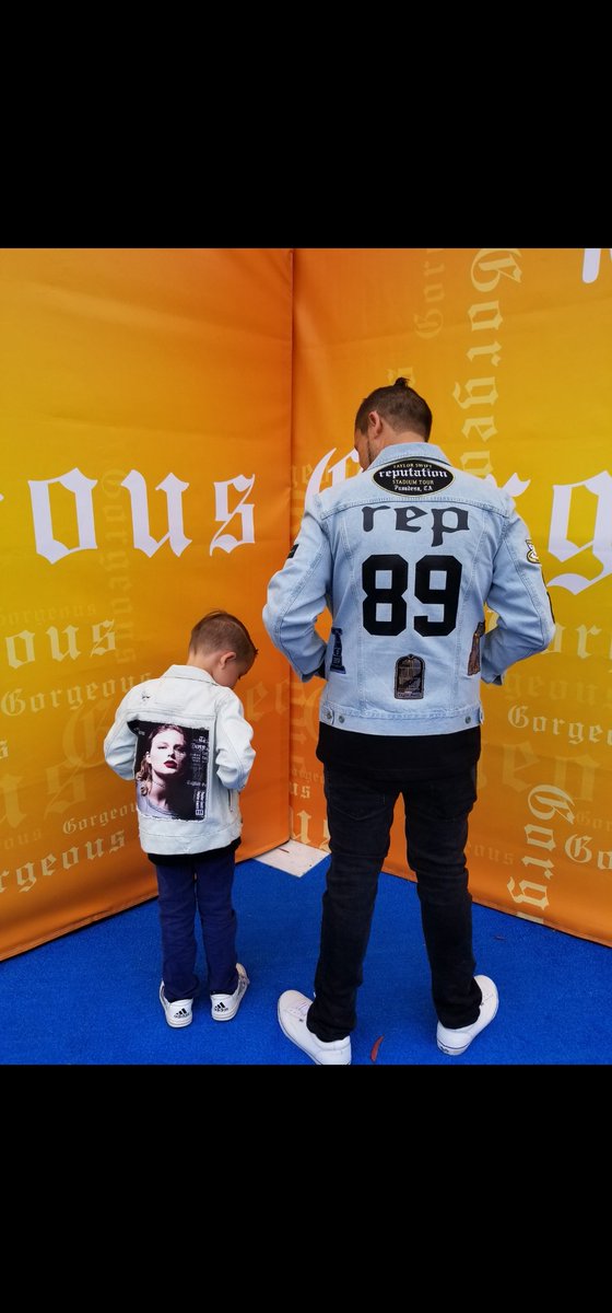 Didnt get a #TSxCapitalOne email unfortunately, but heres a throw back of my son and I from #reptour #TaylorSwift