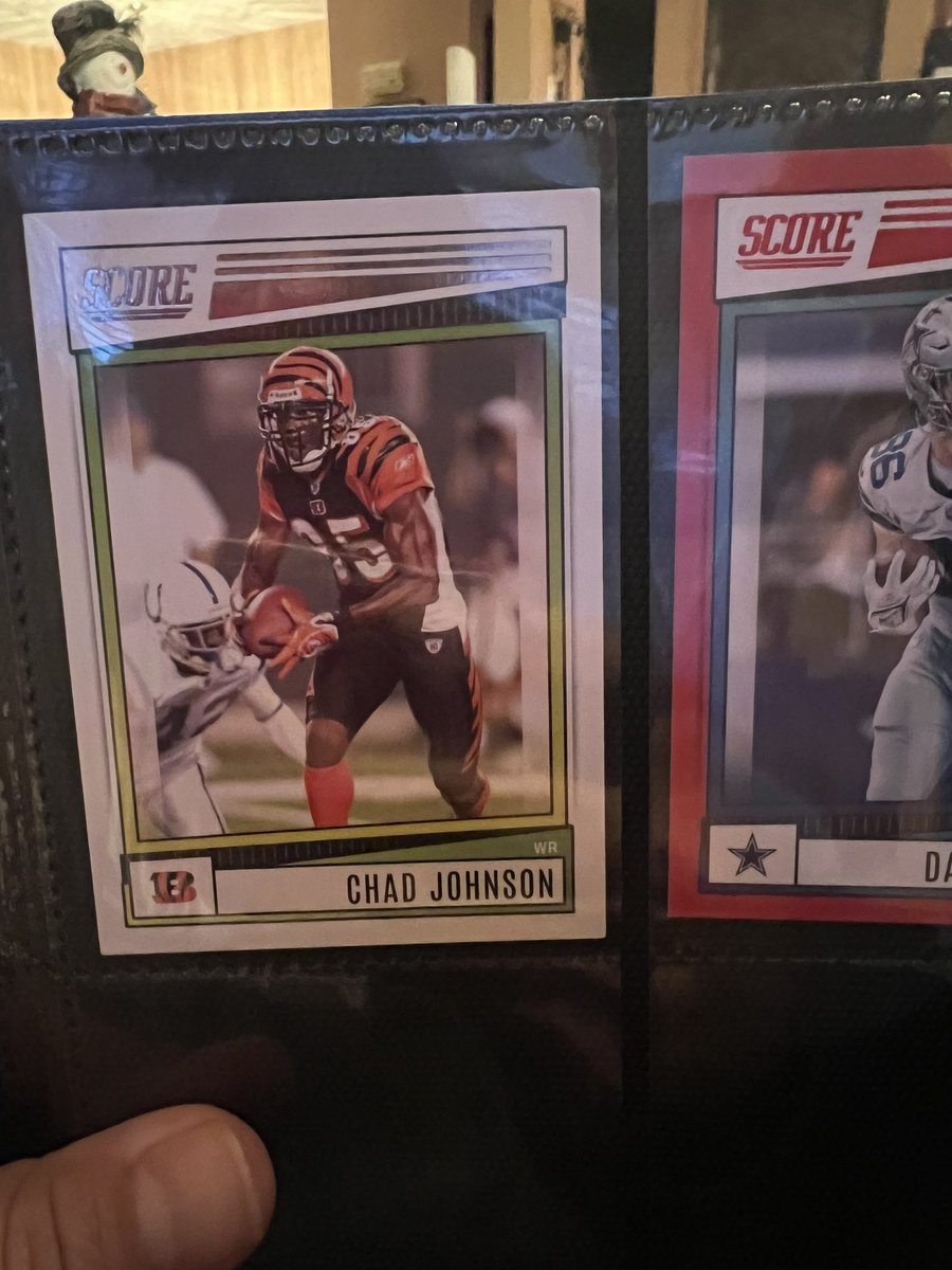 Utes_Fan610's tweet photo. My son got his first pack of cards and got this! Anyone know how we could get @ochocinco  to sign it? https://t.co/nUJ89WekRQ