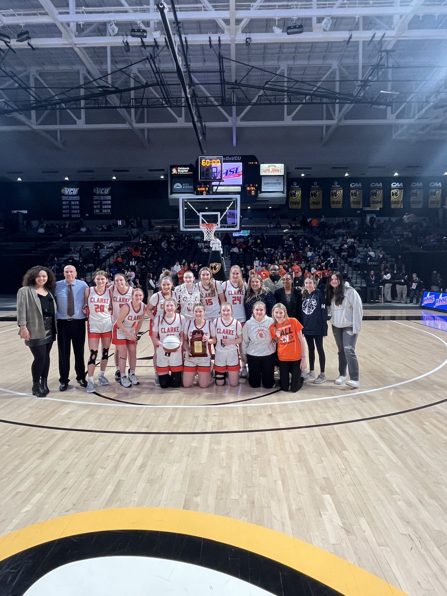 Congratulations to Clarke County on winning the Class 2 Girls Basketball Championship!