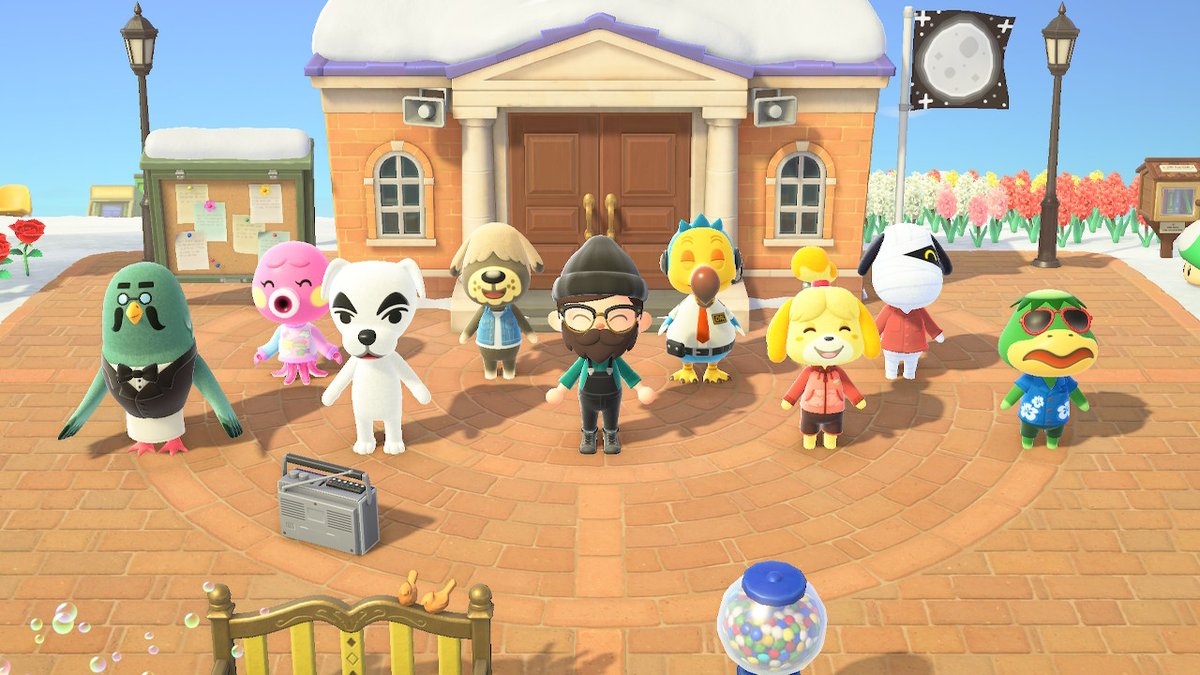 #AnimalCrossing #ACNH #NintendoSwitch #Party #comeondown Always a great Weekend hanging out with the Crew!