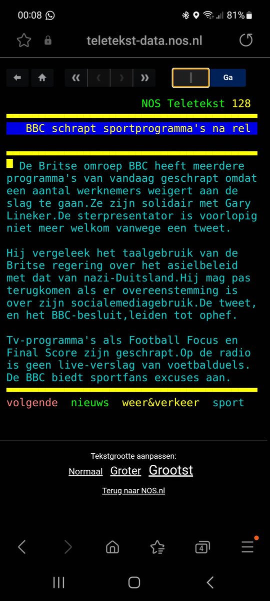 MattersRob's tweet image. @NOS @op1npo 
Wie is verantwoordelijk voor dit bericht?
Door de nadruk te leggen op de rol van @GaryLineker kies je dus partij voor de @BBCNews @BBCSport in plaats van objectief nieuws te delen.
#supportGaryLineker