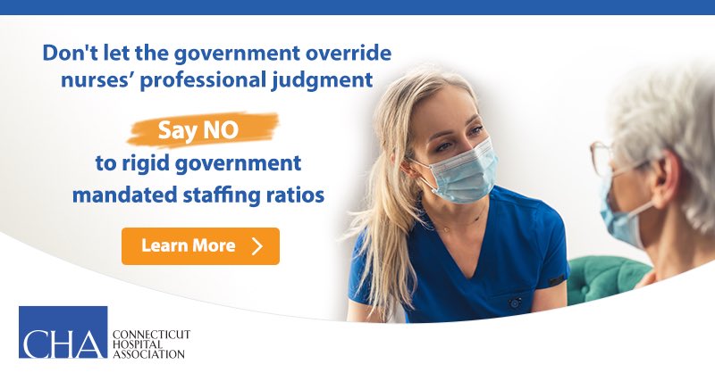Nurses, not the government, should manage patient care. 

Learn more at SupportCTHealthcareWorkers.org #healthcareworkforce #caringforct