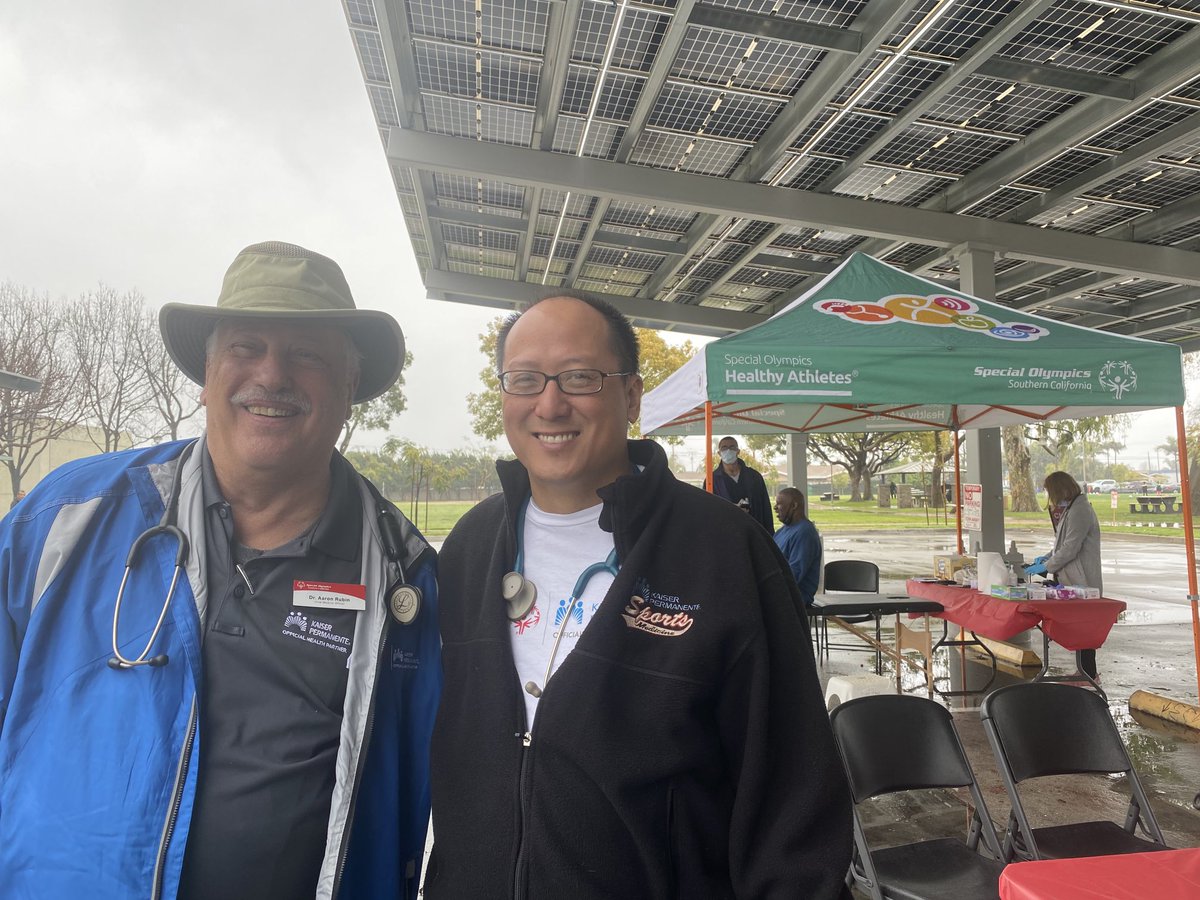 Aaron Rubin (@aaronrubin13) on Twitter photo Overcast day in Downey, but always great to be with <a href="/NolanChangMD/">Nolan Chang, MD</a>, <a href="/KPMedSchool/">Kaiser Permanente Bernard J. Tyson School of Med</a> students and <a href="/KPFontanaFMR/">KP Fontana Family Medicine Residency</a> resident doing physicals for <a href="/SOSoCal/">Special Olympics Southern California</a> athletes. <a href="/KPSCALnews/">Kaiser Permanente Southern California</a> <a href="/PermanenteDocs/">PermanenteDoctors</a> #medfest Overcast day in Downey, but always great to be with <a href="/NolanChangMD/">Nolan Chang, MD</a>, <a href="/KPMedSchool/">Kaiser Permanente Bernard J. Tyson School of Med</a> students and <a href="/KPFontanaFMR/">KP Fontana Family Medicine Residency</a> resident doing physicals for <a href="/SOSoCal/">Special Olympics Southern California</a> athletes. <a href="/KPSCALnews/">Kaiser Permanente Southern California</a> <a href="/PermanenteDocs/">PermanenteDoctors</a> #medfest