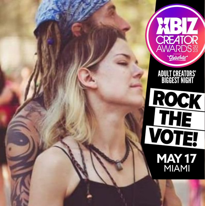 We're Live!! Come join us for some fun!!   Don't forget to nominate us as well for the Xbiz Creator Awards 