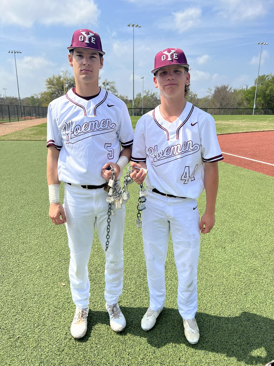 #LockedIn Players of The Game in a 6-4 victory over Caldwell goes to <a href="/therealryanhost/">Numbers Guy</a> who was 1-3 w/ 2 big RBIs and Logan Akin with the go ahead RBI and the 4 pitch save to secure the W. #StandardsOverFeelings