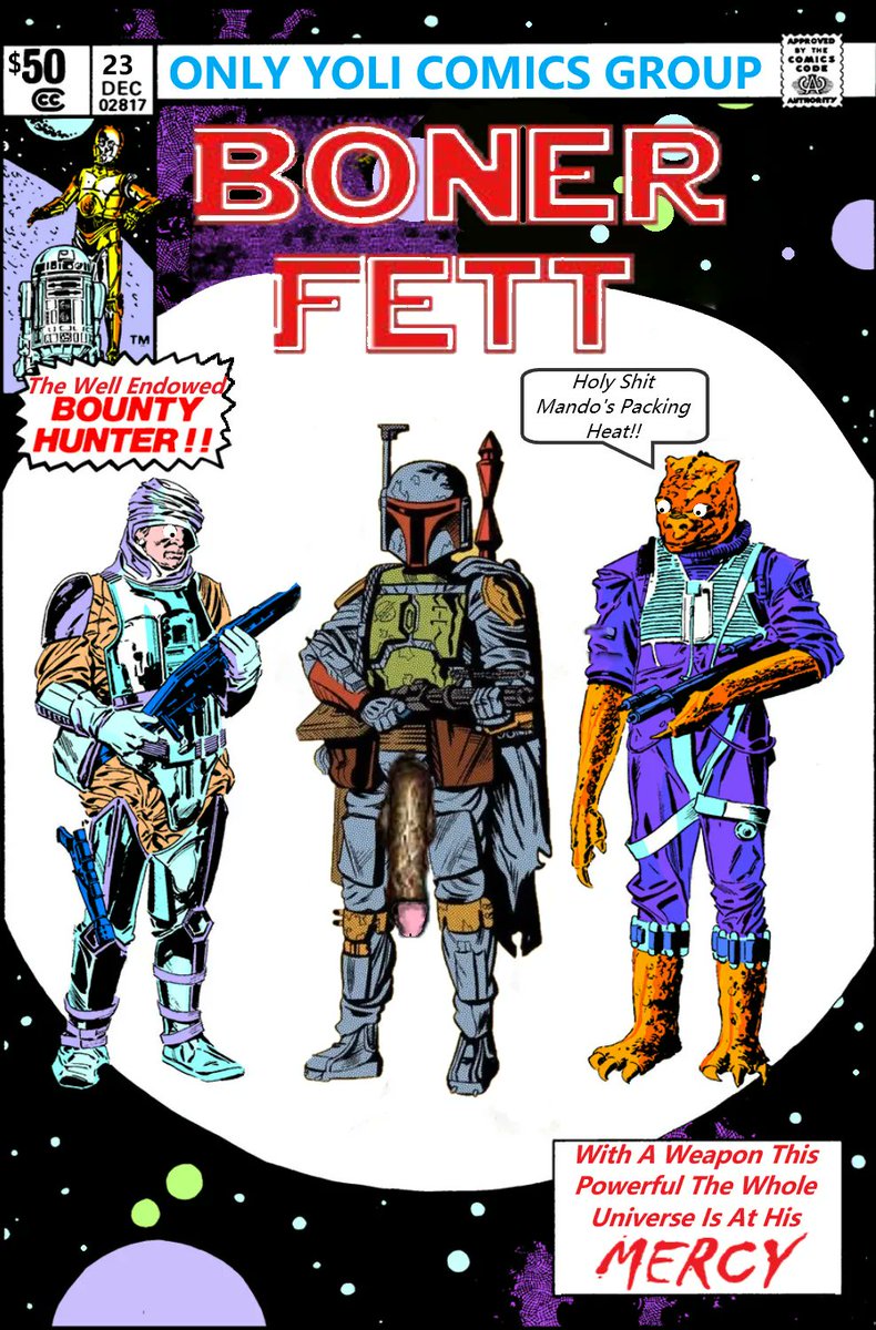 just_say_yoli's tweet photo. I've mentioned this before but I make #bootleg #resin #ACTIONFIGURES occasionally here is one of my #sexy #spoofs from the #StarWars universe of #BobaFett here's the front of the #cardback https://t.co/N3rPD0S5Ei