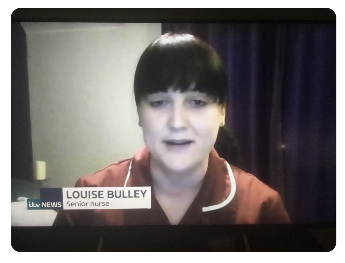 TrutherDolly's tweet photo. Is this Nicolaโs sister Louise Bulley (Cunningham?) Is she a nurse or an actress? #NicolaBulley #CrisisActors #LouiseBulley #LouiseCunningham #NicolaBulleyPsyOp https://t.co/DWYdd9e1u2