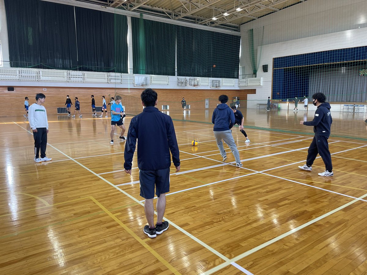 twi_jdva's tweet photo. デフバレー男子合宿@千葉
２日目スタート！8時半からのゲームまでアッ��。 https://t.co/3uQIuedJEP
