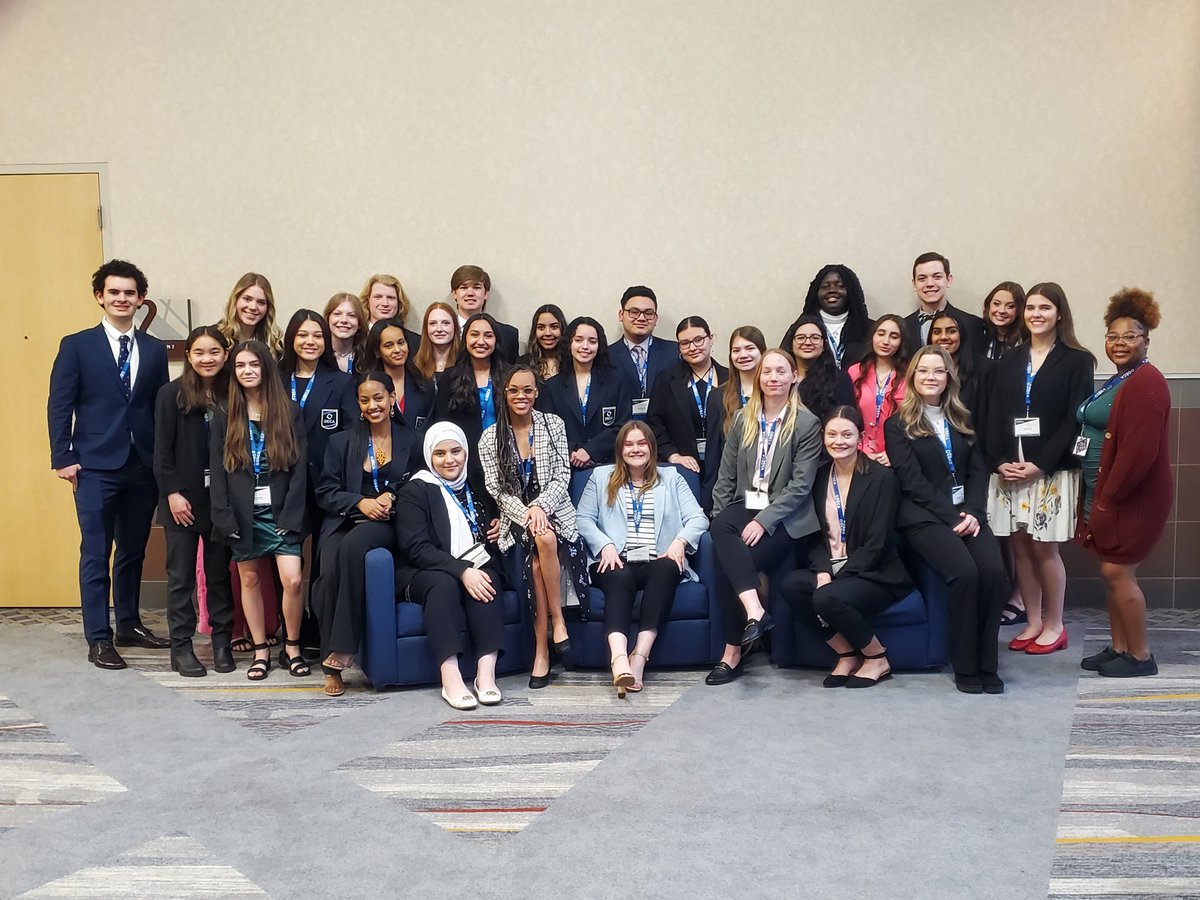 So proud of these amazing DECA students. Another SCDC in the books More pics and results coming soon.