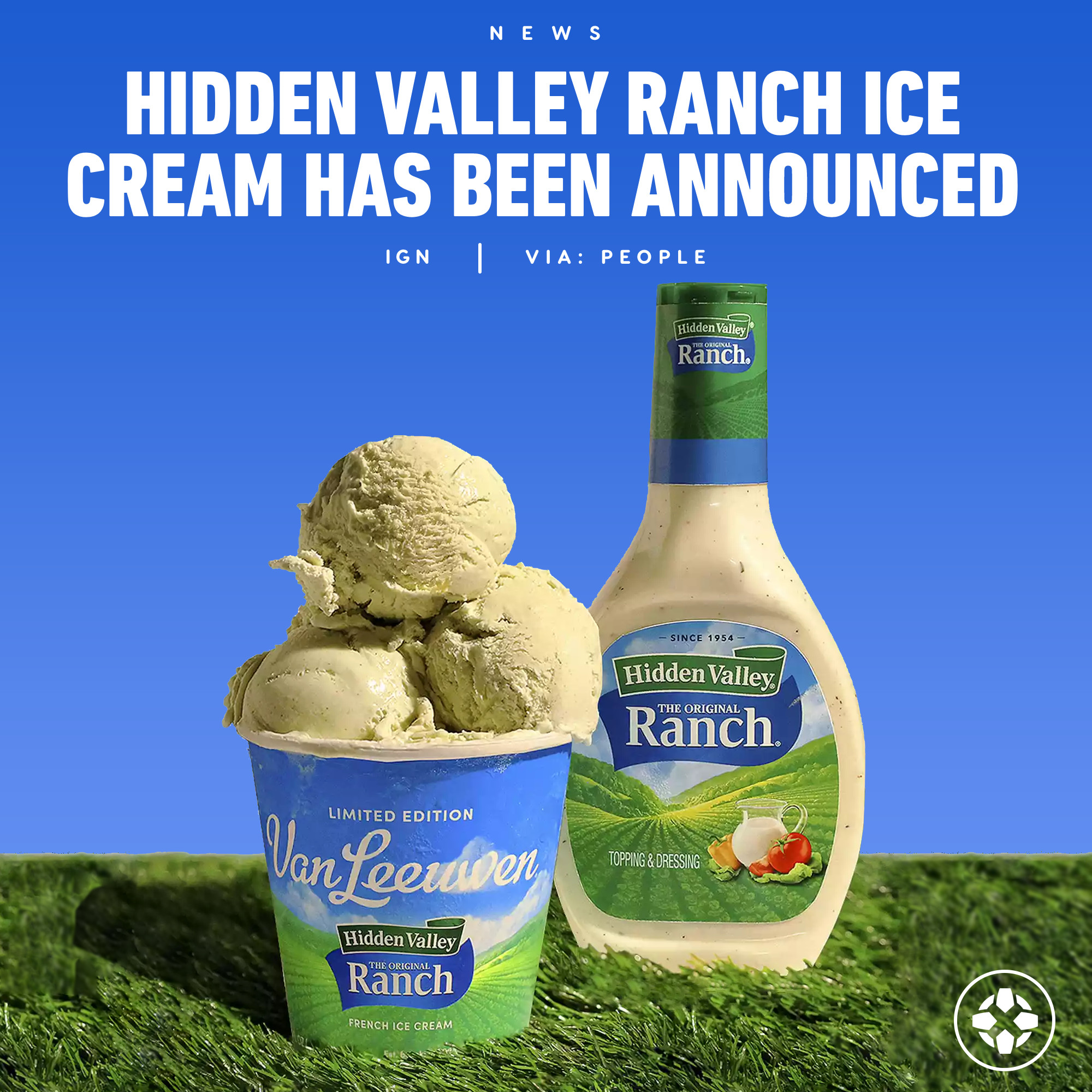 IGN on Twitter "Get your buffalo chicken and celery ready because Hidden Valley Ranch ice cream