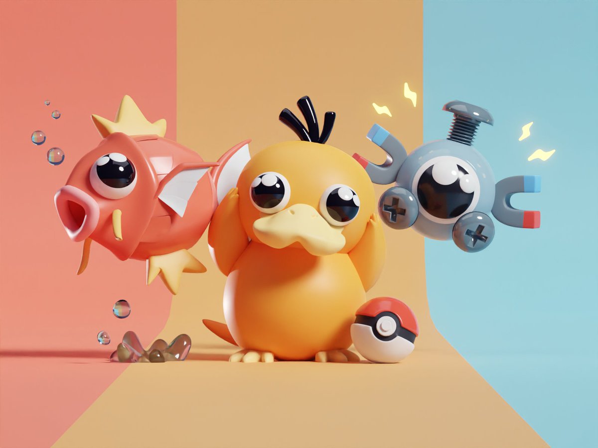 beastochahin's tweet photo. Pokemon fan art renders 🙌😍 
#blender #b3d https://t.co/ih2uOyFQ2c
