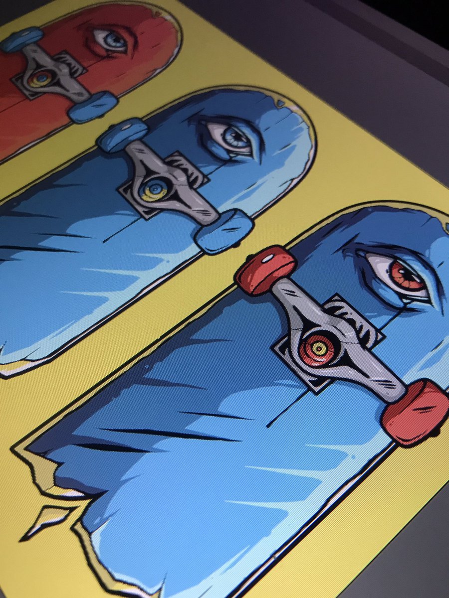 my usual evening, or rather night.
skateboard set.

#skate #skateboard #set #skateart #sticker #illustrator #illustration #logo #character #design #adobe #adobestock #paint #Pinterest