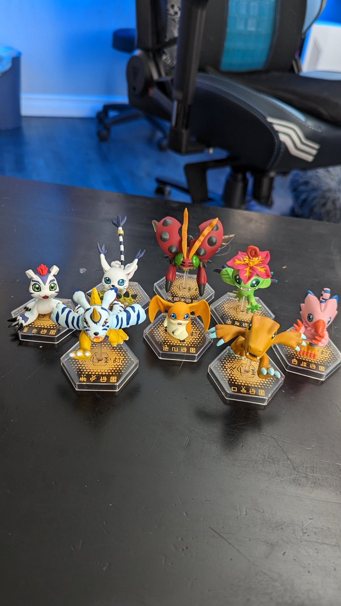 Quirkiliciouss's tweet image. Upgraded my #digimon shrine with some figures I grabbed at #ECCC2023