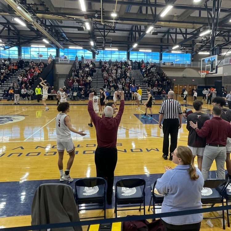 Congratulations to the Varsity Boys Basketball Team. They defeated Fredonia in the Far West Regional and advance to the State Final Four!! Go REDS!