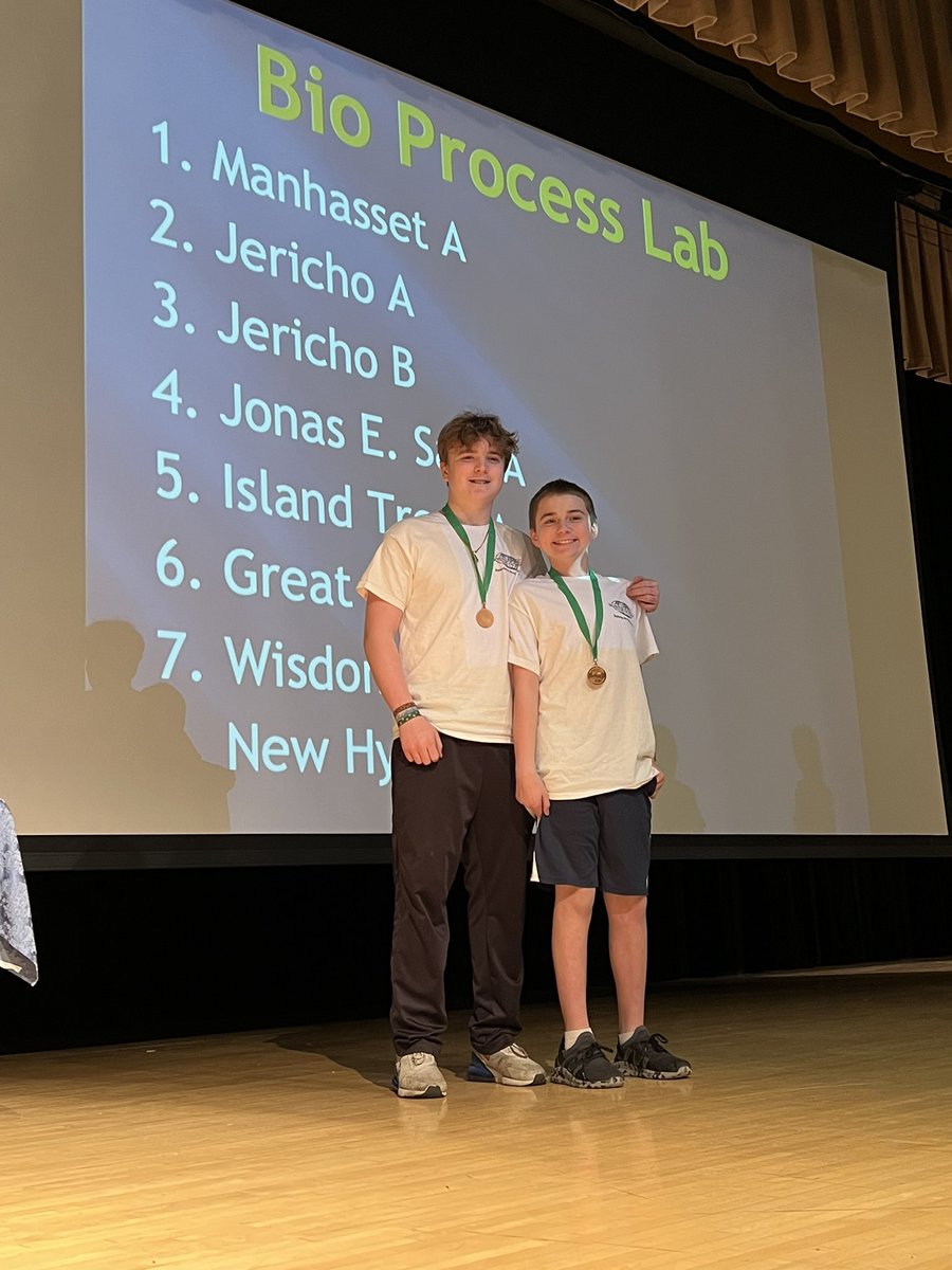 MsRosenking's tweet image. Congratulations to our six medalists who placed in each of their knowledge event categories- Bio Process (Patrick Bisceglia & Cooper Dyckman), Crime Busters (Erika Maltese & Katherine Yu) and Disease Detectives (Aaron Kravitz & John Uhl). We are SO proud of you! 🏅@IslandtreesMMS