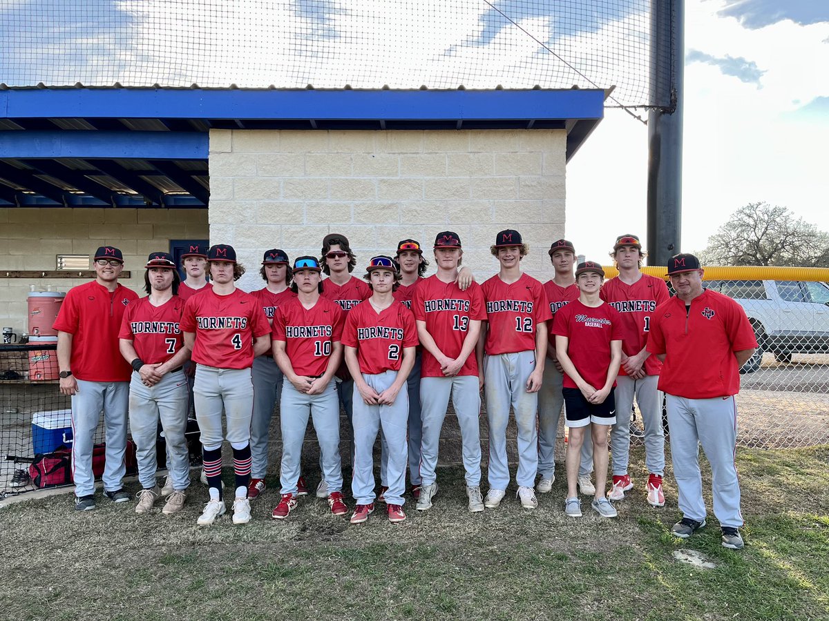 Hornets hold off Ingram 9-7 to win the Blanco Tournament. Thanks to our parents and fans for all your support. We could not do it without you. Play Blanco <a href="/6pm/">Follow us @Shop6pm!</a> #Hornets⚾️ #INAY <a href="/2ATxHSBaseball/">2ATxHSBaseball</a> <a href="/Muenster_ISD/">Muenster_ISD</a>