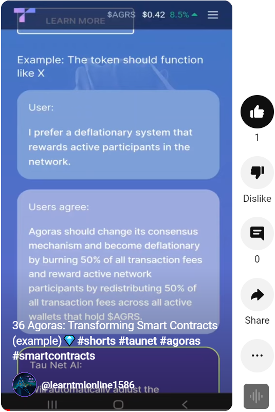 AndrewOnizuka's tweet photo. Revolutionize your crypto portfolio with Agoras Token - the deflationary system that rewards active participants and adapts to community consensus" #decentralizedfinance #crypto #AgorasToken #TauNet $AGRS https://t.co/2i9EOC5mFH @elonmusk @TauChainOrg https://t.co/ACNPq6zbRo