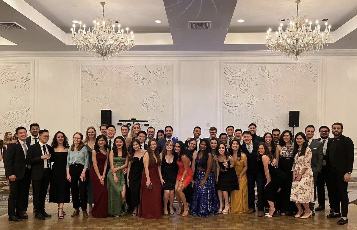 Just your @YaleIMed PGY1s serving some looks at the IM Winter Ball last evening 😌✨ @YaleIM_Chiefs