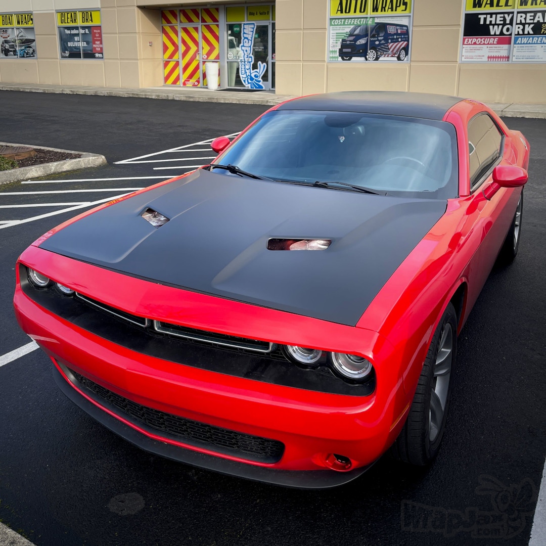 wrapjax's tweet photo. Looking powerful! Matte Black hood wrap on a Dodge Challenger. ๐ช๐ช
#wrapjax #wrap #hoodwrap #dodge #challenger
#carwrap #wrappedcar #americanmuscle #musclecar
#mopar #dodgechallenger #fastcar #car #cars #wraps
#wrapshop #wrappedup #wrapprofessional #matte
#upperleftcoast https://t.co/yoH8bGfRWJ
